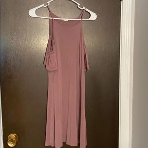 Cute pink off the shoulder dress size small